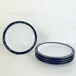 Set of 5 Vintage Denby Baroque Side Plates - 17cm - #254 - Picture 1 of 16