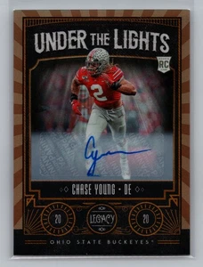 2020 Panini Legacy Chase Young Ohio State Rookie Auto SP /50 #UL-CY 10397 - Picture 1 of 2