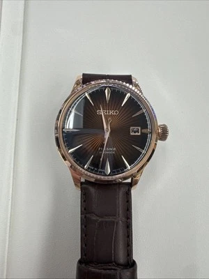 NUEVO CON CAJA Reloj Hombre Seiko Presage Marrón - SRPB46 Foto 1 de 4