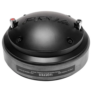 PRV AUDIO Compression Driver D3220Ti 2 Inch Exit, 300 Watts RMS, 8 Ohm, 3... - Picture 1 of 6