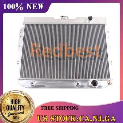 Radiador de 3 filas de 24,75" de ancho para Chevy Impala El Camino Bel Air Biscayne V8 59-1965 Foto 1 de 4