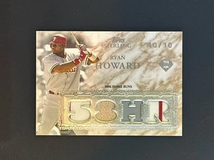 Ryan Howard 2007 Topps Sterling Relic Patch /10 4cs-41 - Bild 1 von 2