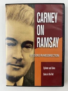 Carney on Ramsay (DVD) John Ramsey Magic Tricks Misdirection Cylinder & Coins - Bild 1 von 3