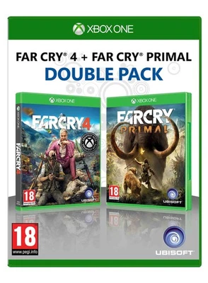 Far Cry Primal and Far Cry 4 Double Pack (Xbox One) Xbox On (Microsoft Xbox One) - Image 1 of 4