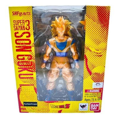 S.H. Figura de acción Figuarts Dragon Ball Z Super Saiyan 3 Son Goku Falta Halo Foto 1 de 4