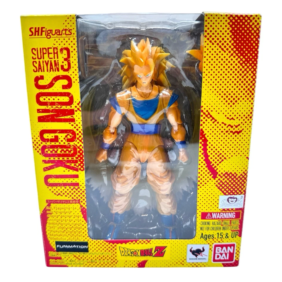 S.H. Figura de acción Figuarts Dragon Ball Z Super Saiyan 3 Son Goku Falta Halo Foto 1 de 4