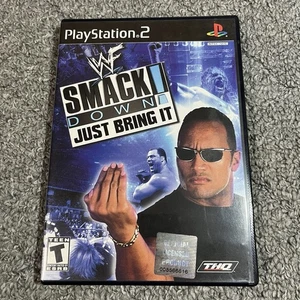 WWF Smackdown Just Bring It PS2 Complete In Box With Manual PlayStation 2 - Picture 1 of 4