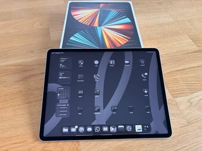 Apple iPad Pro (2021)  12,9“ - M1 - 128gb - Wi-Fi+Cellular (5G) - silber - Top - Bild 1 von 4