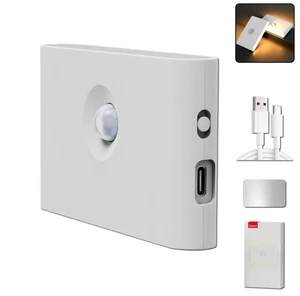Luce notturna LED con rilevatore di movimento lampada notturna USB luce per scale lampada da parete - Foto 1 di 17