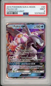 2018 Pokemon Sun & Moon Forbidden Light Palkia GX #20 PSA 9 - Picture 1 of 2