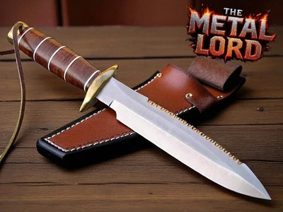 THE METAL LORD HAND CRAFTED SURVIVAL, COLLECTIBLES S.O.G SCUBA DEMO REPLICA KNIFE W/ SHEATH