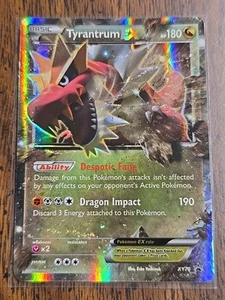 Tyrantrum EX XY70 Promo XY Promos Pokémon Card -- HP - Picture 1 of 9