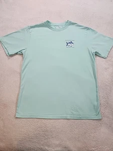 Youth Southern Tide "The Skipjack" T Shirt Size Medium Teal Green - Picture 1 of 6
