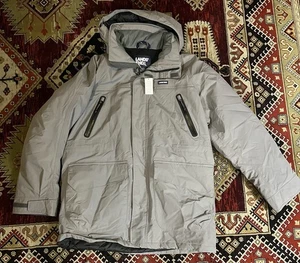 Lands' End Mens Squall Parka Stadium Coat Size Large Artic Gray NWT - Picture 1 of 9