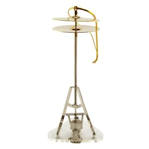 Miniature Hi-Hat Cymbals Cymbal Stand Realistic Ornament Musician/Drummer Gift - Imagen 1 de 1