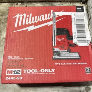 NEW! Milwaukee M12 Cordless High Performance Jig Saw (2445-20) - Picture 1 of 4