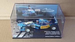 Minichamps 1/43 Benetton B195 Schumacher 1995 F1 Champion Mild Seven Livery - Picture 1 of 6