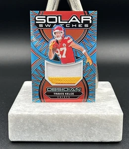 2024 Panini Obsidian - Solar Swatches Travis Kelce 3 Color Patch /25 Chiefs NFL - Picture 1 of 2