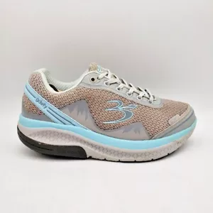 Zapatos deportivos GDEFY Gravity Defyer Mighty Walk en gris azul (para mujer talla 8 de EE. UU.) - Imagen 1 de 8