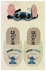 Disney Lilo & Stitch pantofole bambini set maschera occhi sonno confezione regalo di Natale - Foto 1 di 9
