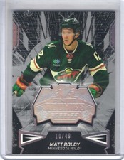 2022-23 SPx Finite Rookies Silver Spectrum #F-7 Matt Boldy 10/49