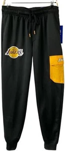 New LOS ANGELES LAKERS Cargo JOGGER Sweatpants 2XL Comfort Fit By NBA NWT $65 ! - Picture 1 of 7