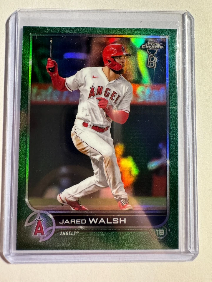 K157,041 - 2022 Topps Chrome Ben Baller Green Refractors #24 Jared Walsh #/99 - Image 1 of 1