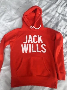 Jack Wills Women’s Red Hoodie, Size 8 - Picture 1 of 8