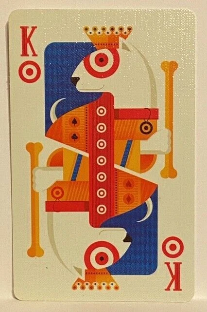 Target Bullseye Dog as Playing Card: KING 2013 Gift Card Collectible 790-01-2007 - Image 1 of 1