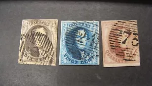 BELGIUM SCOTT # 6-8 USADO F-EN MUY BUEN ESTADO LOTE # 78912 - Imagen 1 de 2