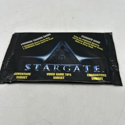 Tarjetas coleccionables de la película Stargate Collect-a-Card 1994 paquete sellado Foto 1 de 4