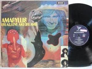 Amaryllis Bread, Love and Dreams 1994 LP W/Insert NM- ~ NM Promo UK Prog/Psych - Picture 1 of 3