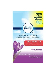 Febreze DIRT DEVIL F2 Upright Vacuum Cleaner Allergen FILTER - New Sealed - Picture 1 of 6