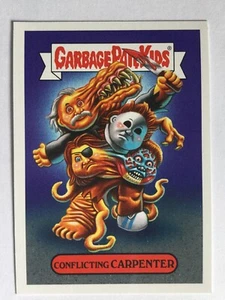 Garbage Pail Kids Sticker Revenge Of Oh The Horror-Ible 2b Conflicting Carpenter - Picture 1 of 2