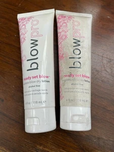 BlowPro Ready Set Blow Express Blow Dry Lotion Alcohol Free TWO TUBES 4oz each - Picture 1 of 1