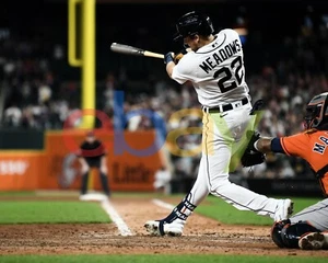 Parker Meadows Swinging at Bat Detroit Tigers 8x10 MLB Baseball Photo - Picture 1 of 1