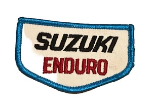 Suzuki MOTO-CROSS Embroidered Patch 1970's Racing Motorcycle Racing NOS - Picture 1 of 3
