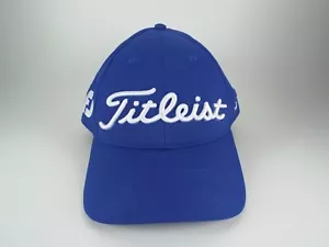 Gorra de béisbol de golf Titleist Pro V1 FJ ajustable azul real - Imagen 1 de 5