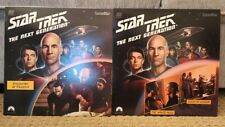LOT of 16 Star Trek The Next Generation Laserdiscs - Episodes 1-12, 15-22, 71-82
