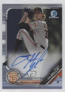 2019 Bowman Chrome Prospects Auto Refractor /499 Sean Hjelle #CPA-SH Auto