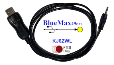 Cable de programación USB FTDI ICOM IC-W32A IC-W32E OPC-478 Foto 1 de 3