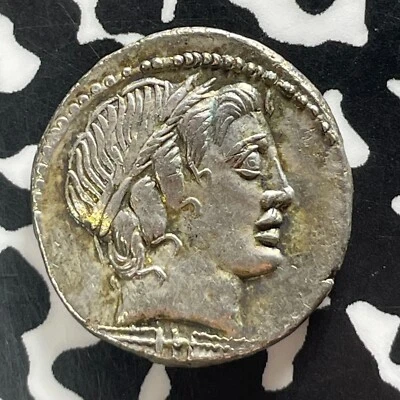 (86 BC) Ancient Rome Gargilius, Oguinius & Vergilius AR Denarius Lot#JM9292 - Image 1 of 2