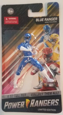 Power Rangers BLUE RANGER Limited edition 2.5" Mini figurine pvc figure - Image 1 of 2