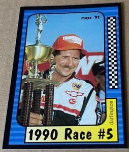 Scheda MAXX DALE GAINHARDT HOF 1991 #174 condizioni NM-MT - Foto 1 di 2