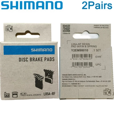 2 pares de pastillas de freno de disco de resina Shimano L05A ICE-TECH pastillas para bicicleta de carretera aptas para L04C L05A - Imagen 1 de 4