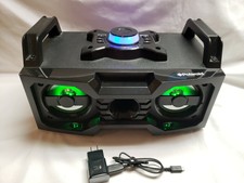 polaroid led boombox