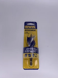 Irwin 1921996 6X Blue Groove Stubby Wood Bit 28mm x 100mm - Picture 1 of 9