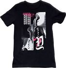 Black Women?s Printed T-shirt With 2 Girls, Digital Sellout, Size M/UK 10