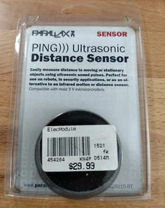 PARALLAX Ping Ultrasonic Range Sensor #28015-RT 3-pin 5V TTL 0.1 to 10 ft - Picture 1 of 4