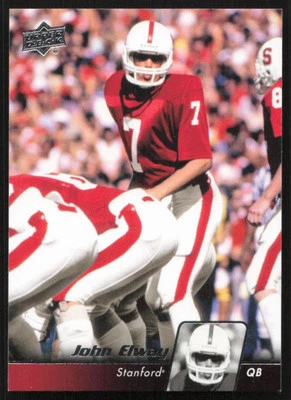 2011 Upper Deck John Elway Stanford Cardinal #14 - Image 1 of 2